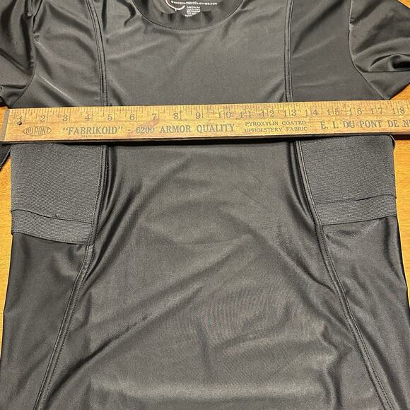 NEW Concealment Clothes Crew Neck Undercover Concealed Carry Holster Shirt Med - Picture 5 of 7
